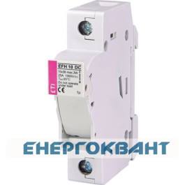 Роз'єднувач ETI 002540501 EFH 10 1P 25A 1000V DC (з адаптером)