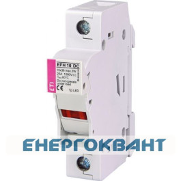 Роз'єднувач ETI 002540511 EFH 10 1P 25A 1000V DC (з адаптером)