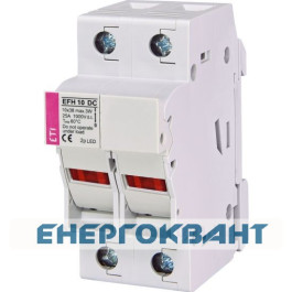 Роз'єднувач ETI 002540513 EFH 10 2P 25A 1000V DC (з адаптером)