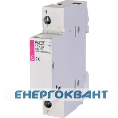 Роз'єднувач запобіжник ETI 002550001 PCF 10 1P 690V