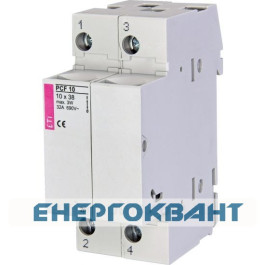 Роз'єднувач запобіжник ETI 002550003 PCF 10 2P 690V
