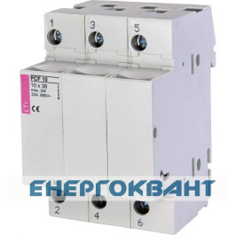 Роз'єднувач запобіжник ETI 002550004 PCF 10 3P 690V