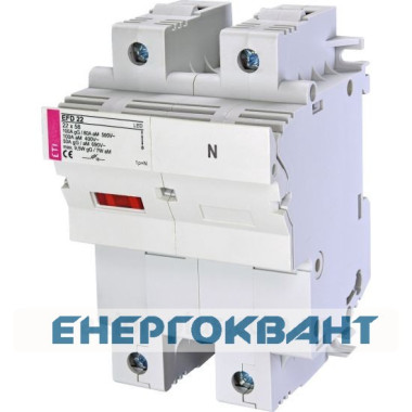Роз'єднувач запобіжник ETI 002570012 EFD 22 1p + N