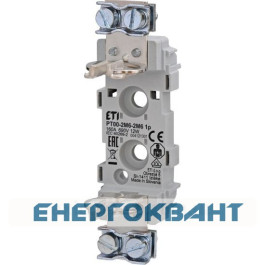Тримач запобіжника ETI 004121301 PT 0 1p 160A (2M6-2M6)