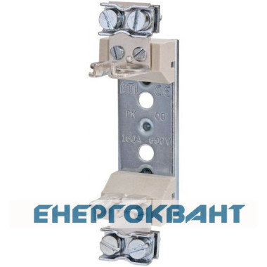 Тримач запобіжника ETI 004123001 PK 00 1p 160A (2M6-2M6) S