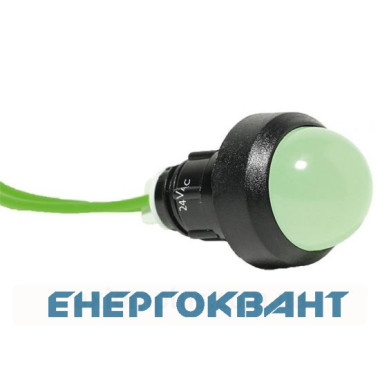 Сигнальна лампа ETI 004770813 LS 20 G 24 20мм 24V AC (зелена)