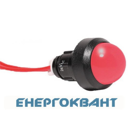 Сигнальна лампа ETI 004770814 LS 20 R 24 20мм 24V AC (червона)