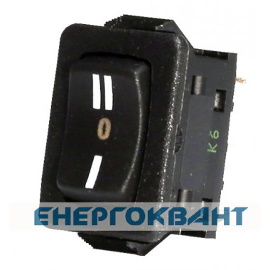 Тумблер кнопка ETI 002470105 із середнім становищем USS-04 10A