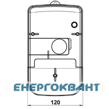 Електролічильник Nik 2104 AP2T.1800.C.11 (5-60) А PLC Електролічильник Nik 2104 AP2T.1800.C.11 (5-60) А PLC