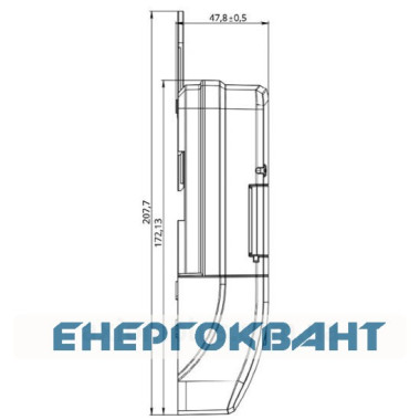 Електролічильник Nik 2100 AP2T.1002.МC.11 (5-60) А Електролічильник Nik 2100 AP2T.1002.МC.11 (5-60) А