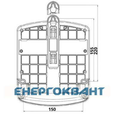 Електролічильник Nik 2303 AT.1000.M.11 3х220 / 380В (5-10А)