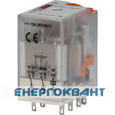Електромеханічне реле ETI 002473004 ERM2-230AC 2p Електромеханічне реле ETI 002473004 ERM2-230AC 2p