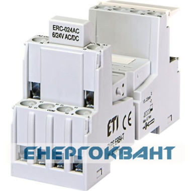 Цоколь ETI 002473014 ERB4-T тип Т (для ERM4)