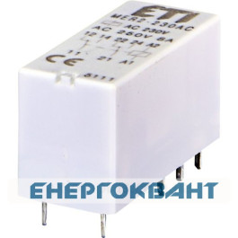 Мініатюрне електромеханічне реле ETI 002473034 MER2-230 AC 2p