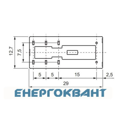 Електромеханічне реле ETI 002473045 MER1-024DC (1x16A 250VAC)