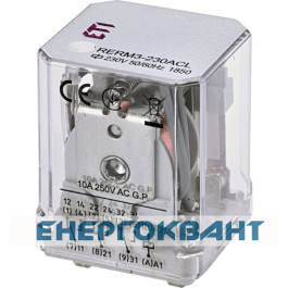 Електромеханічне реле ETI 002473061 RERM3-230ACL 3p (16A AC1 250V AC)