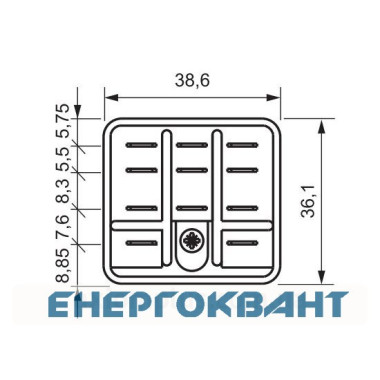 Електромеханічне реле ETI 002473061 RERM3-230ACL 3p (16A AC1 250V AC) Електромеханічне реле ETI 002473061 RERM3-230ACL 3p (16A AC1 250V AC)