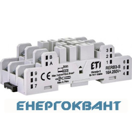 Цоколь ETI 002473064 RERB3-S (для RERM3)