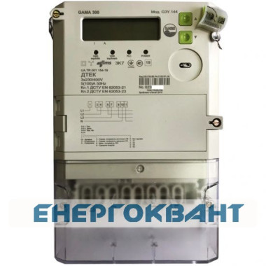 Лічильник Elgama-Elektronika G3Y 144.230.F38.B2.P4.C100.R1.H6
