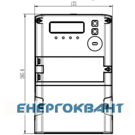 Лічильник Elgama-Elektronika G3Y 144.230.F38.B2.P4.C100.R1.H6