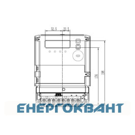Лічильник Elgama-Elektronika G3Y 147.230.F38.B2.P4.C100.H6
