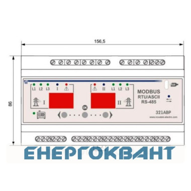 Трифазний блок АВР Новатек-Електро ПЕФ-321АВР