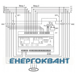 Трифазний блок АВР Новатек-Електро ПЕФ-321АВР