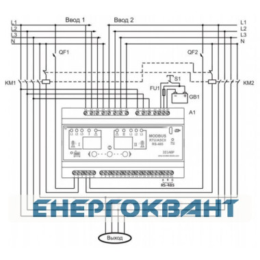 Трифазний блок АВР Новатек-Електро ПЕФ-321АВР