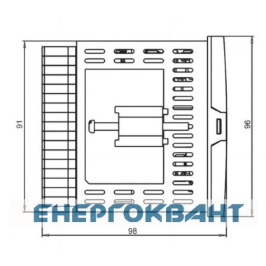 Щитове температурне реле Новатек-Електро ТР-100М (блок захисту сухих трансформаторів 4 канали) Щитове температурне реле Новатек-Електро ТР-100М (блок захисту сухих трансформаторів 4 канали)