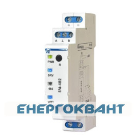 Контролер Новатек-Електро ЕМ-482 для дистанційного WEB-доступу до управління Modbus-обладнанням Wi-Fi -RS-485