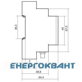 Контролер Новатек-Електро ЕМ-482 для дистанційного WEB-доступу до управління Modbus-обладнанням Wi-Fi -RS-485