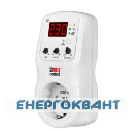 Реле напруги в розетку Новатек-Електро РН-101М1 16А 220В