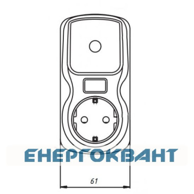 Багатофункціональний Wi-fi таймер в розетку Новатек-Електро ЕМ-125 Багатофункціональний Wi-fi таймер в розетку Новатек-Електро ЕМ-125