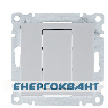 Заглушка Hager WL7012 Lumina (срібляста) Заглушка Hager WL7012 Lumina (срібляста)