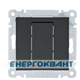 Заглушка Hager WL7013 Lumina (чорна)