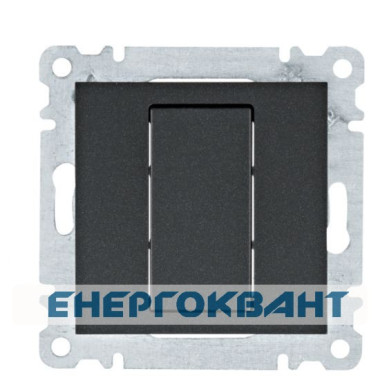 Заглушка Hager WL7013 Lumina (чорна) Заглушка Hager WL7013 Lumina (чорна)