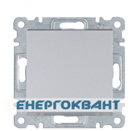 Універсальний вимикач Hager WL0022 Lumina 10АХ / 230В (сріблястий)