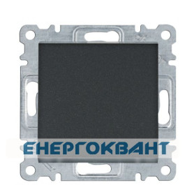 Універсальний вимикач Hager WL0023 Lumina 10АХ / 230В (чорний)