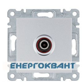 ТВ розетка Hager WL3212 Lumina (срібляста)