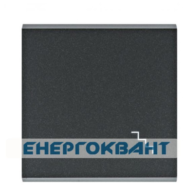 Клавіша Hager WL6033 Lumina з символом «Сходинки» (чорна)