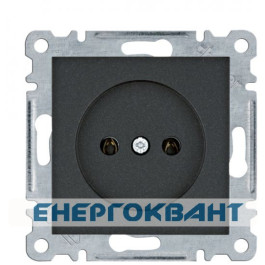 Розетка Hager WL1013 Lumina 16А / 230В без з / к (чорна)