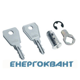 Замок Hager VZ302N01 для щитів Volta (в комплекті 2 ключа HN011)