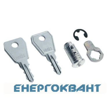 Замок Hager VZ302N01 для щитів Volta (в комплекті 2 ключа HN011)