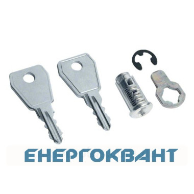Замок Hager VZ302N02 для щитів Volta (в комплекті 2 ключа HN012)