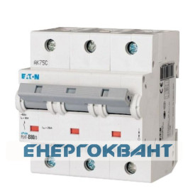 Автоматичний вимикач Eaton PLHT-C80 / 3
