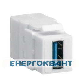 Модуль Keystone Hager VZ30US USB 3.0 з прямим з'єднанням