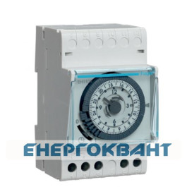 Добовий аналоговий таймер Hager EH110A 6-24В AC / DC