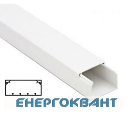 Короб з направляючими In-Liner, 120x40, довжина 2м, колір білий, DKC