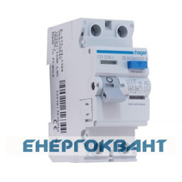 УЗО Hager CD226J (2х25А, 30 мА, АС)