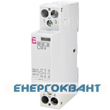 Модульний контактор Eti RD 32-20 230В AC / DC (2464077)
